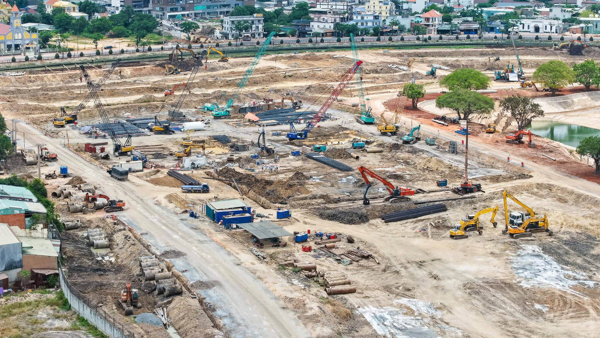 Tiến độ dự án hồ gươm xanh